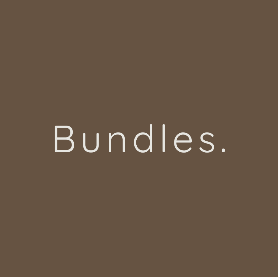 Bundles