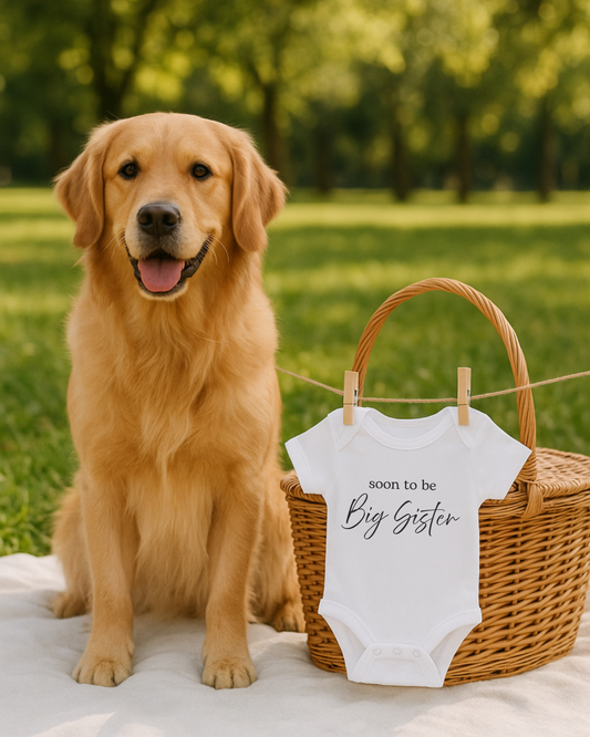 'Soon to be Big Brother/Sister' Baby Announcement