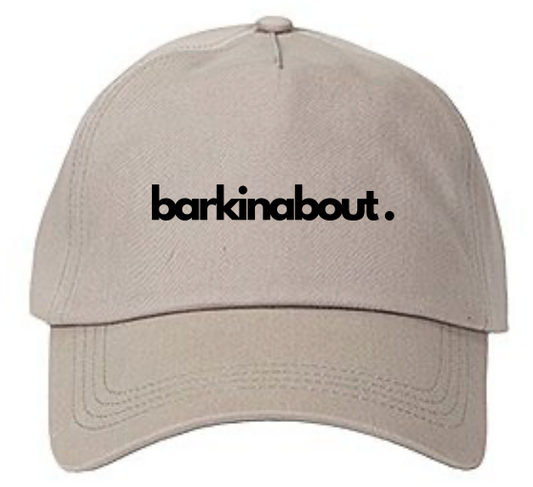 Barkinabout Beige Dad Cap