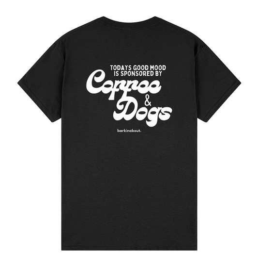 Coffee & Dogs: Unisex Tee