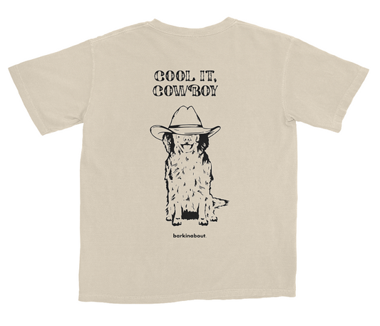 Cool It Cowboy: Women's Cropped Tee